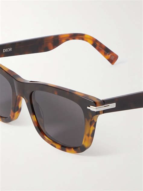 dior homme sunglasses black tie tortoiseshell-acetate sunglasses 278